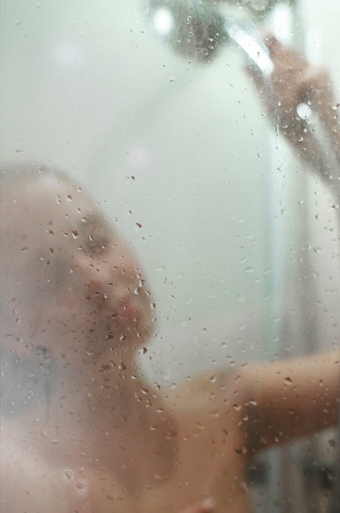 Baño con agua muy caliente no es bueno para la piel