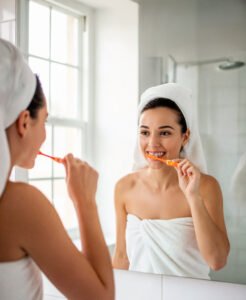 cepillado de dientes