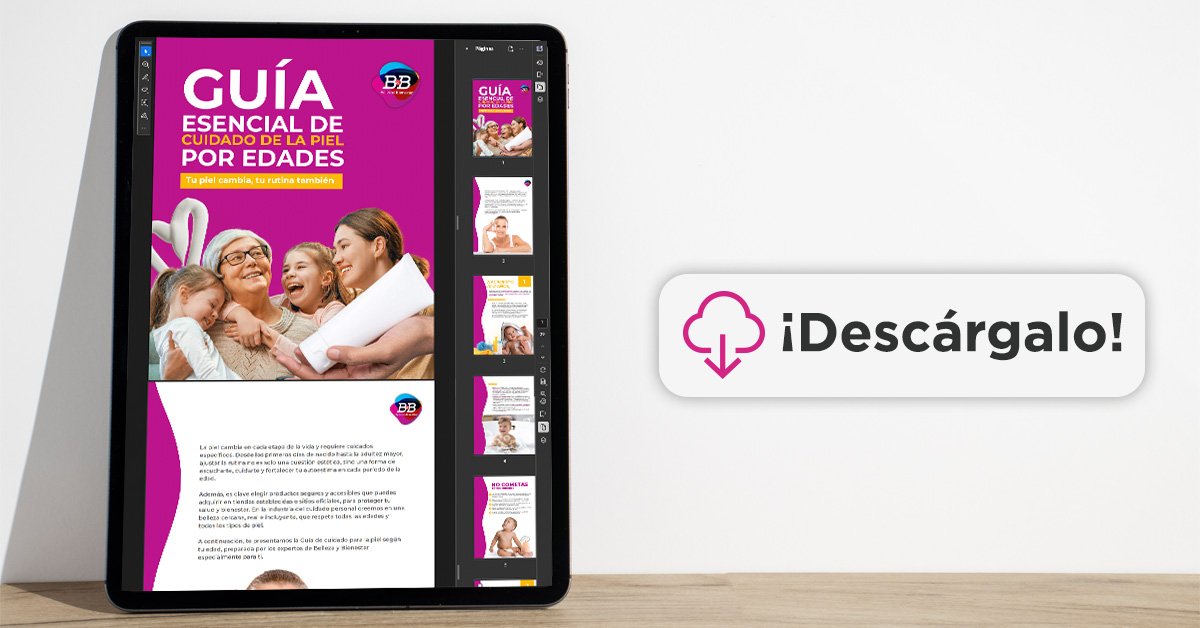Guia para el cuidado de la piel para las diferentes edades