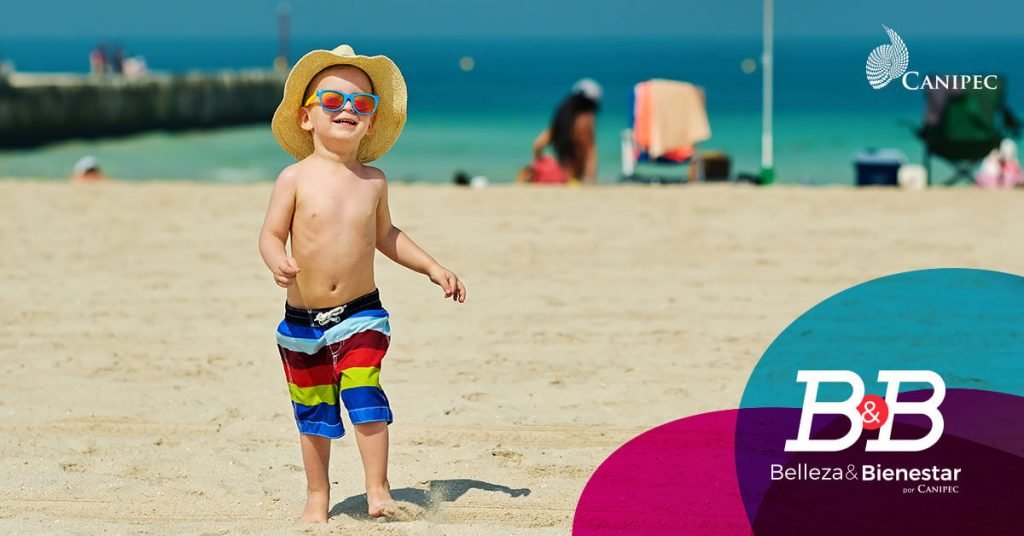 protección solar para niños