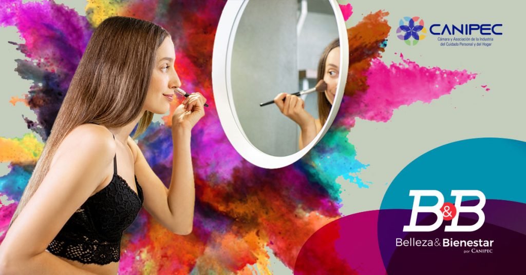 pigmentos y perlas en maquillaje