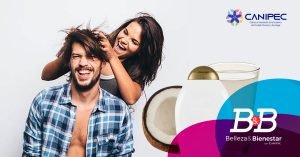 agua de coco para el cabello