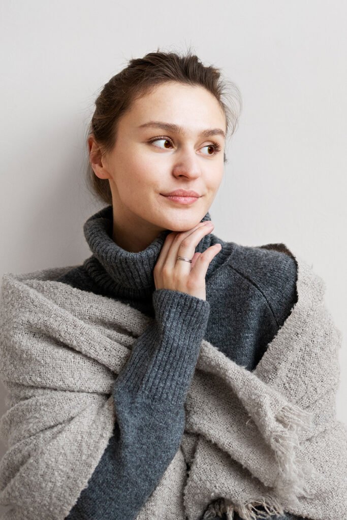 Piel radiante en invierno