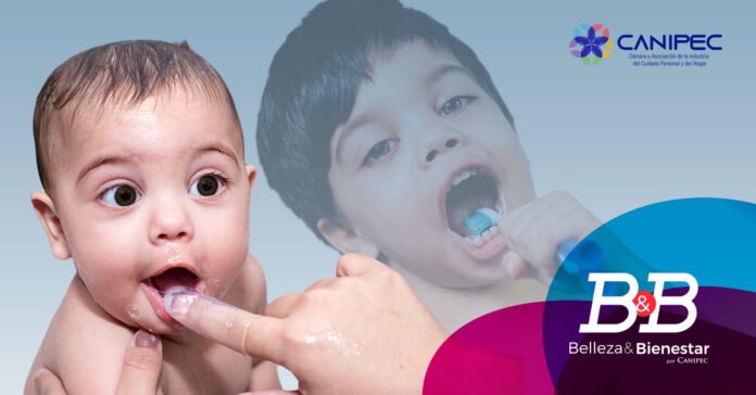 cuidado bucal en bebés y niños