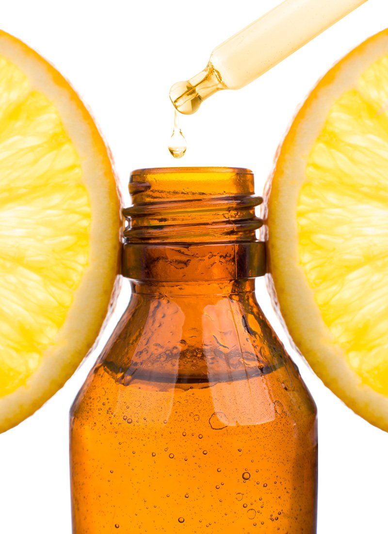 Vitamina c como ingrediente para el cuidado de la piel